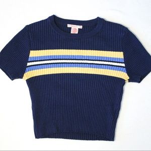 Urban Outfittets Striped Crop